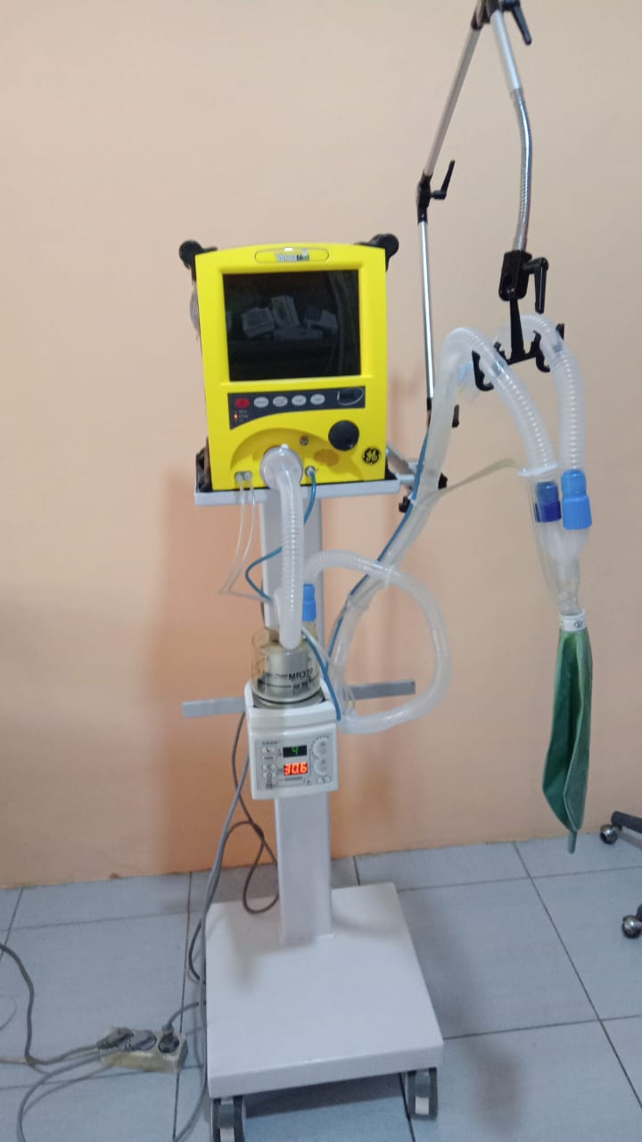 Ventilator  ICU 2 in 1 (Dewasa & Anak)